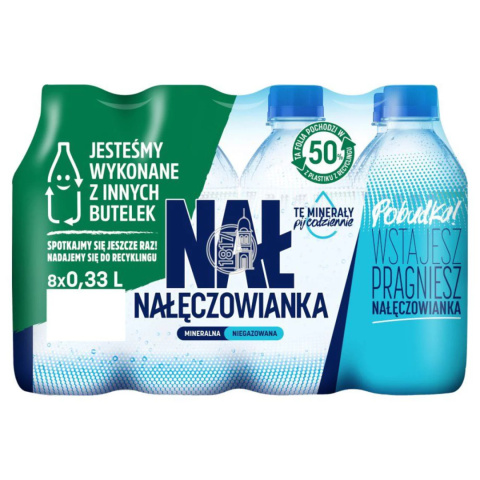 Nałęczowianka woda niegazowana 0.33 L x 8 szt