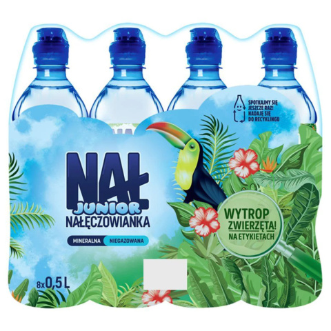 Nałęczowianka woda niegazowana Junior 0.5 L x 8 szt