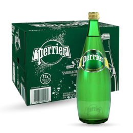 Perrier woda gazowana 750 ml Szkło x 12 szt